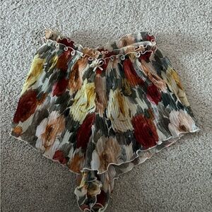 Victoria's Secret Multicolor Floral High Waist Shorts